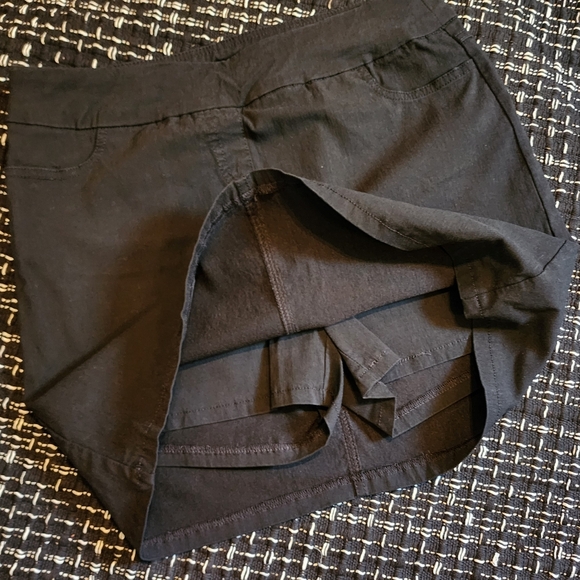 Slim-Sation by Multiples Black Sports Skort Women's Size 8 - Picture 3 of 5